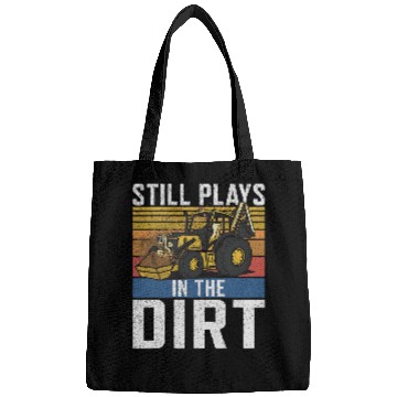 Discover Excavator Fun Still Plays In The Dirt Construction Workers Construction Site Excavator Drivers Bags