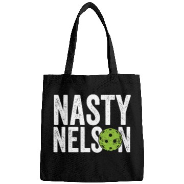 Discover Sport Pickleball Mens Funny Pickleball Team Clothing Nasty Nelson Men Bags