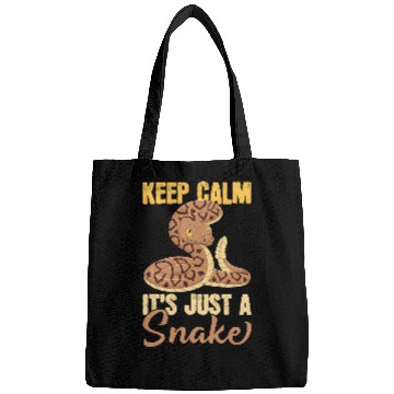 Discover Python Pet Keep Calm Its Just A Snake Python Viper Snake Bags