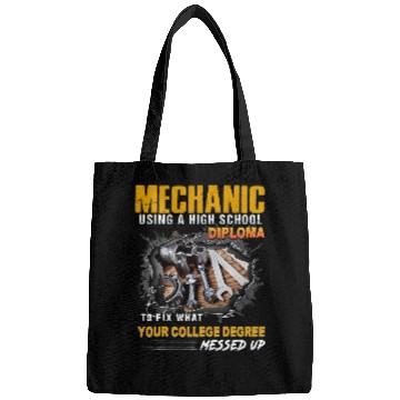 Discover mechanic using a high school diploma to fix what your 22 Bags