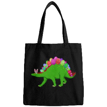 Discover Dinosaur Pet Easter Stegosaurus Bunny Eggs Kids Boys Girls Bags