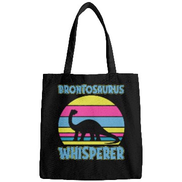 Discover Dinosaur Pet Brontosaurus Whisperer Design Primeval Creatures Bags