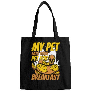 Discover Python Pet My Pet Eats Your Pet For Breakfast Banana Ball Python Bags