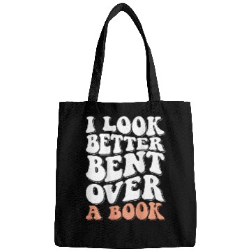Discover Book Fun I Look Better Bent Over A Book 07 Bags