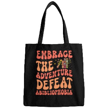 Discover Book Fun Reader Literature Abibliophobia Bags