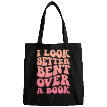 Discover Book Fun I Look Better Bent Over A Book 9 Bags