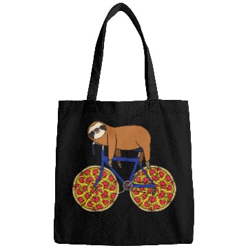 Discover Sloth Pet Gift Pizza Cycling Theme Jersey Bags