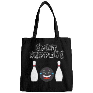 Discover Sport Bowling Split happens hilarious bowling graphic design Bags