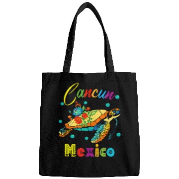 Discover Turtle Pet Cancun Mexico Sea Turtle Beach Mexico Tribal Bags