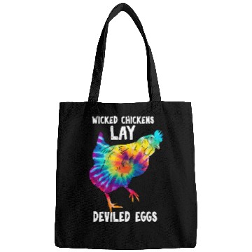 Discover Chicken Pet Wicked Chicken Lay Deviled Eggs Funny Farmhouse Chicken Bags
