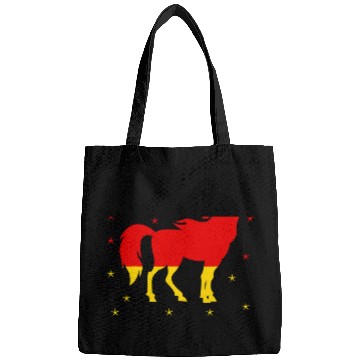 Discover Unicorn Pet German Germany Flag Bags