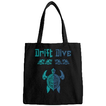 Discover Turtle Pet Drift Dive Polynesian Turtle Funny Scuba Diving Bags