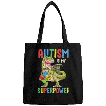 Discover Autism Puzzle Dino rexs Autism Is My Superpower 9 Bags