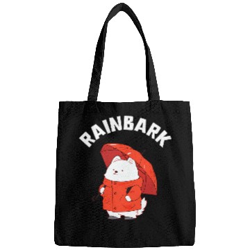 Discover Samoyed Pet Rainbark Funny Dog Umbrella Bags