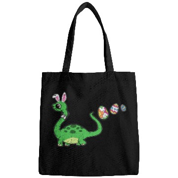Discover Dinosaur Pet Bunny Ears Easter Egg Hunting Brontosaurus Spring Bags