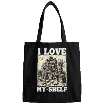 Discover Book Fun I Love MyShelf Reading Self Love Bags