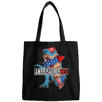 Discover Dinosaur Pet Amerisaurus TRex Men Boys Fourth 4th Of July Bags