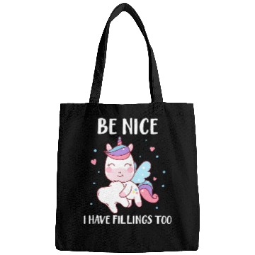 Discover Unicorn Pet Be Nice I Have Fillings Too Unicorn Tooth Fairy With Tooth Bags
