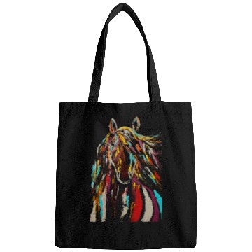Discover Horse Pet Fortitude Horse Painting Art Bags