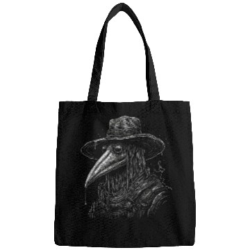 Discover Funny Plague Doctor cool Grunge Style leeches medicals 23 Bags