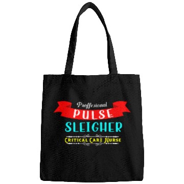 Discover nurses Job Pulse Sleigher Christmas Cardiologist or Critical Care nurses Bags