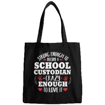 Discover Strong Enough School Custodian Janitor Appreciation Gift Bags