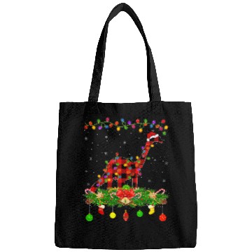 Discover Dinosaur Pet  Brontosaurus Christmas Pajama Bags