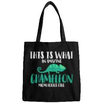 Discover Chameleon Pet Mom Joke Mommy Lizard Pet Bags