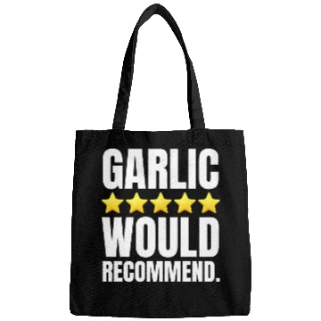 Discover Funny Garlic Cloves And Garlic Lovers Bags