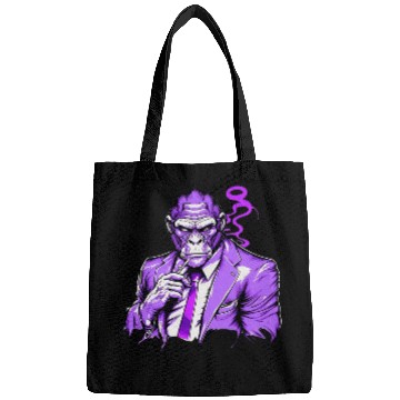 Discover Gorilla Pet Cool Boss Chimpanzee Thinking Ape Monkey Gorilla Bags