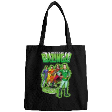 Discover Book Fun The Big Bang Theory Bazinga Comic Book Characters Bags