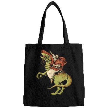 Discover Dinosaur Pet Jesus Riding Dinosaur T rexs Jesus Christian 2 Bags