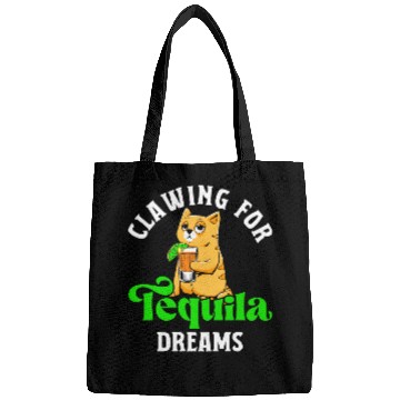 Discover Funny Tequila Drinking Cat Lover Salt Lime Bartender Drink 26 Bags