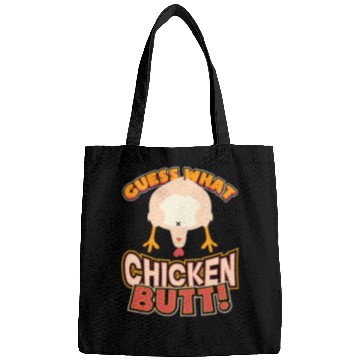 Discover Chicken Pet Guess What Chicken Butt Funny Bags