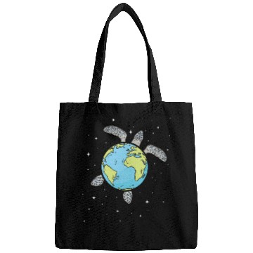 Discover Turtle Pet Earth Sea Turtle Earth Day Turtle Planet Bags