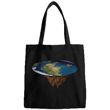 Discover Flat Earth Society 2Flat Earth Map Model Globe Bags