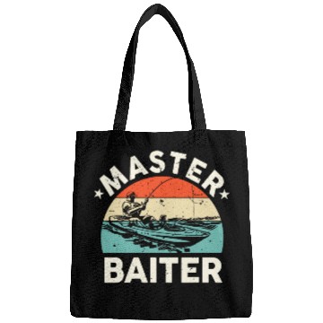 Discover Fishing Fun Master Baiter Kayak Fishing Dad Grandpa Fisherman Bags