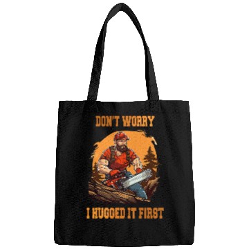 Discover Proud Forest Logger Woodworker Chainsaw Lumberjack Bags