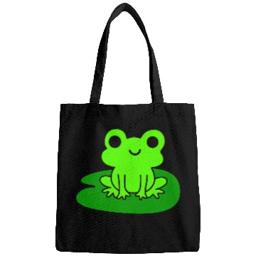 Discover Frog Pet on Lily Pad Cute Bags