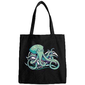 Discover Octopus Pet Coral Reef Octopus Ocean Living Being Bags