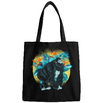 Discover Gorilla Pet Tropical Exotic Monkey Lover Ape Rainforest Animal Gorilla Bags