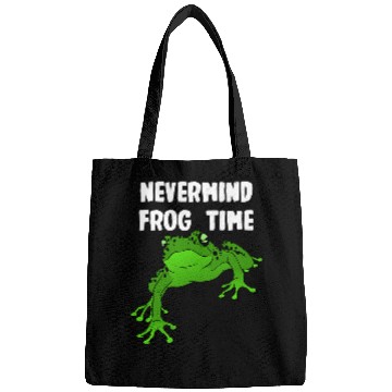 Discover Frog Pet Nevermind its Frog Time Bags