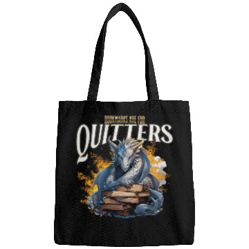 Discover Book Fun Bookmarks Are For Quitters Fantasy And Folklore Book Lovers Bags