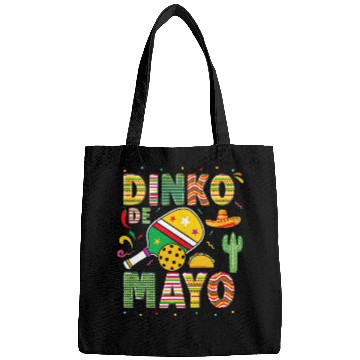 Discover Sport Pickleball Dinko De Mayo Cinco De Mayo Pickleball Pun Bags