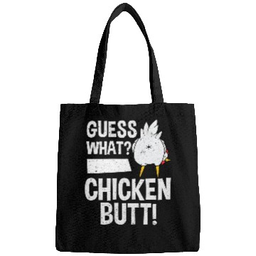 Discover Chicken Pet Guess What Chicken Butt Farm Lover Farmer Wife Bags