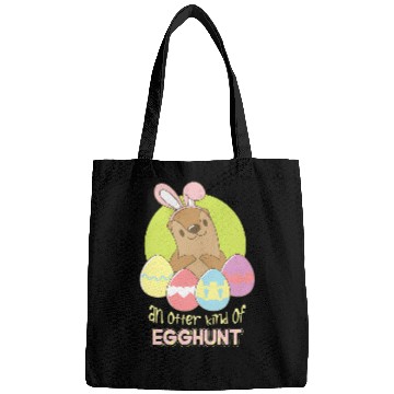 Discover Otter Pet Otters Easter Otter Funny Sea Otter Rabbit Easter Bunny Egg Hunter Bags