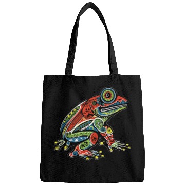 Discover Frog Pet Native American Indian Style Art Pacific Northwest 3 Bags