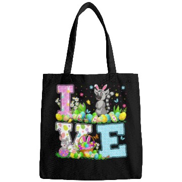 Discover Lemur Pet Easter Egg Hunt Funny Love Lemur Easter Sunday Bags