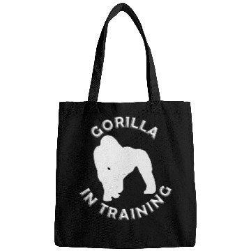Discover Gorilla Pet Silverback Gorilla In Training Bodybuilding Gorilla Fitness Bags