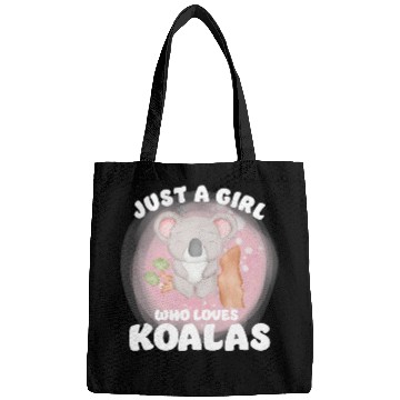 Discover Koala Pet Just a Girl Who Loves Koalas 9 Bags